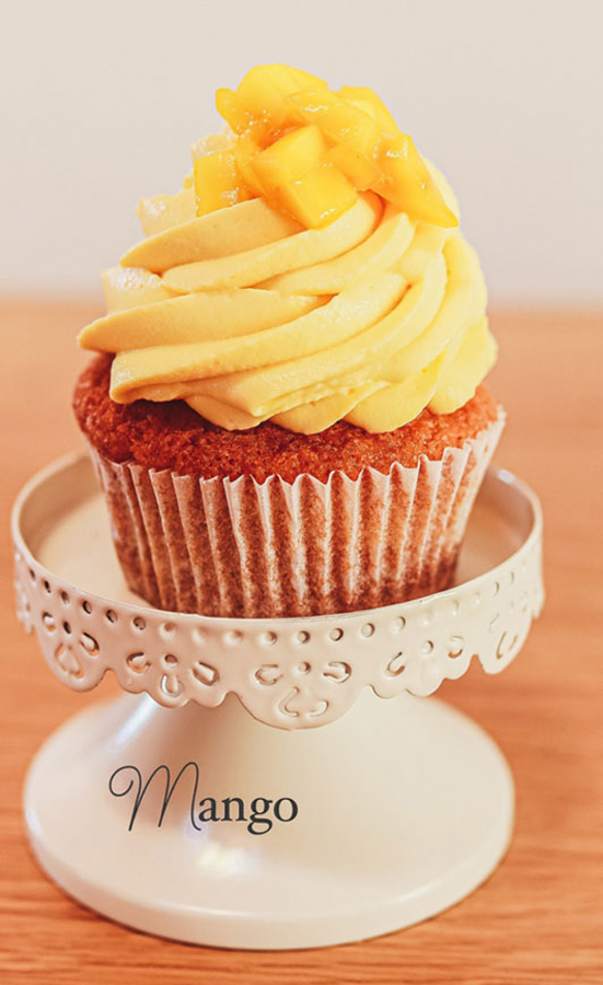 Mango-Cupcake